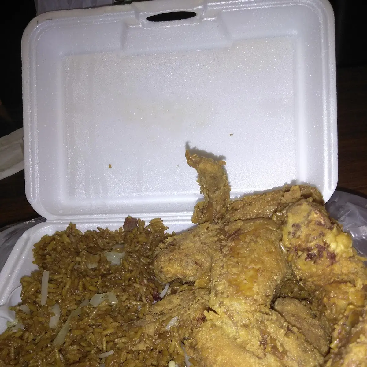 Pork Fried Rice Chicken Wings
