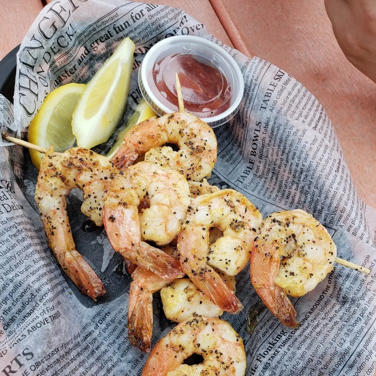 Grilled Shrimp Skewers
