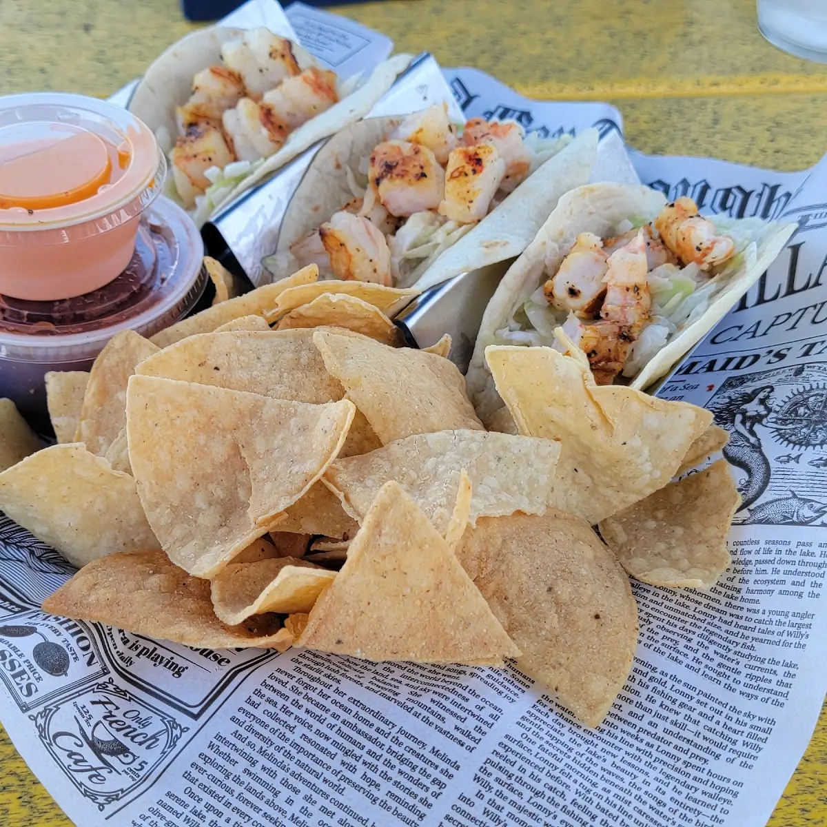 Spicy Shrimp Tacos