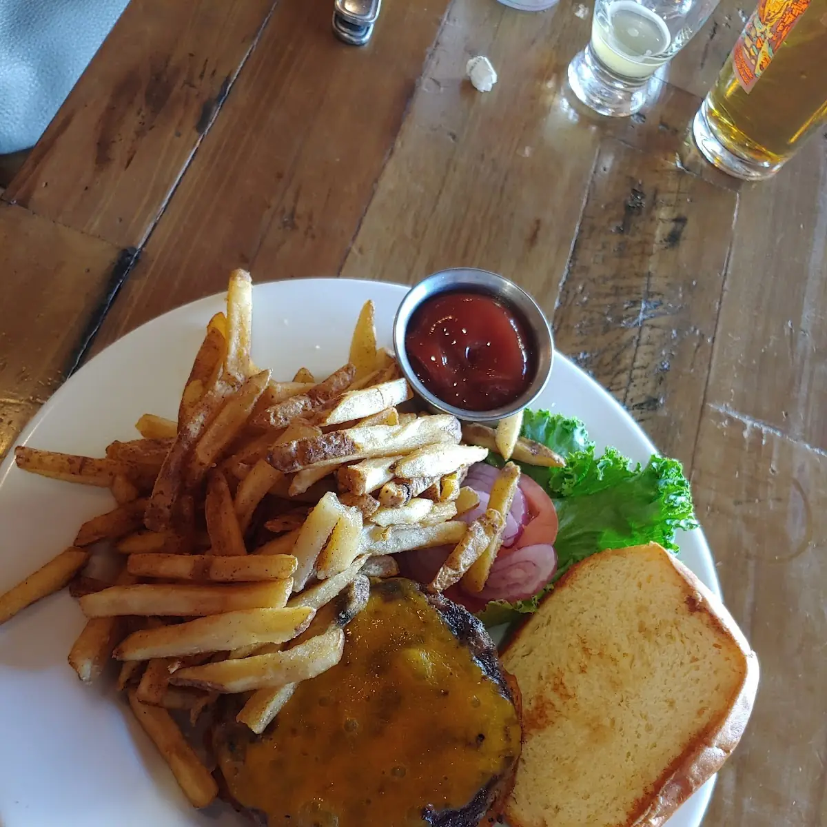 Black and Blue Burger