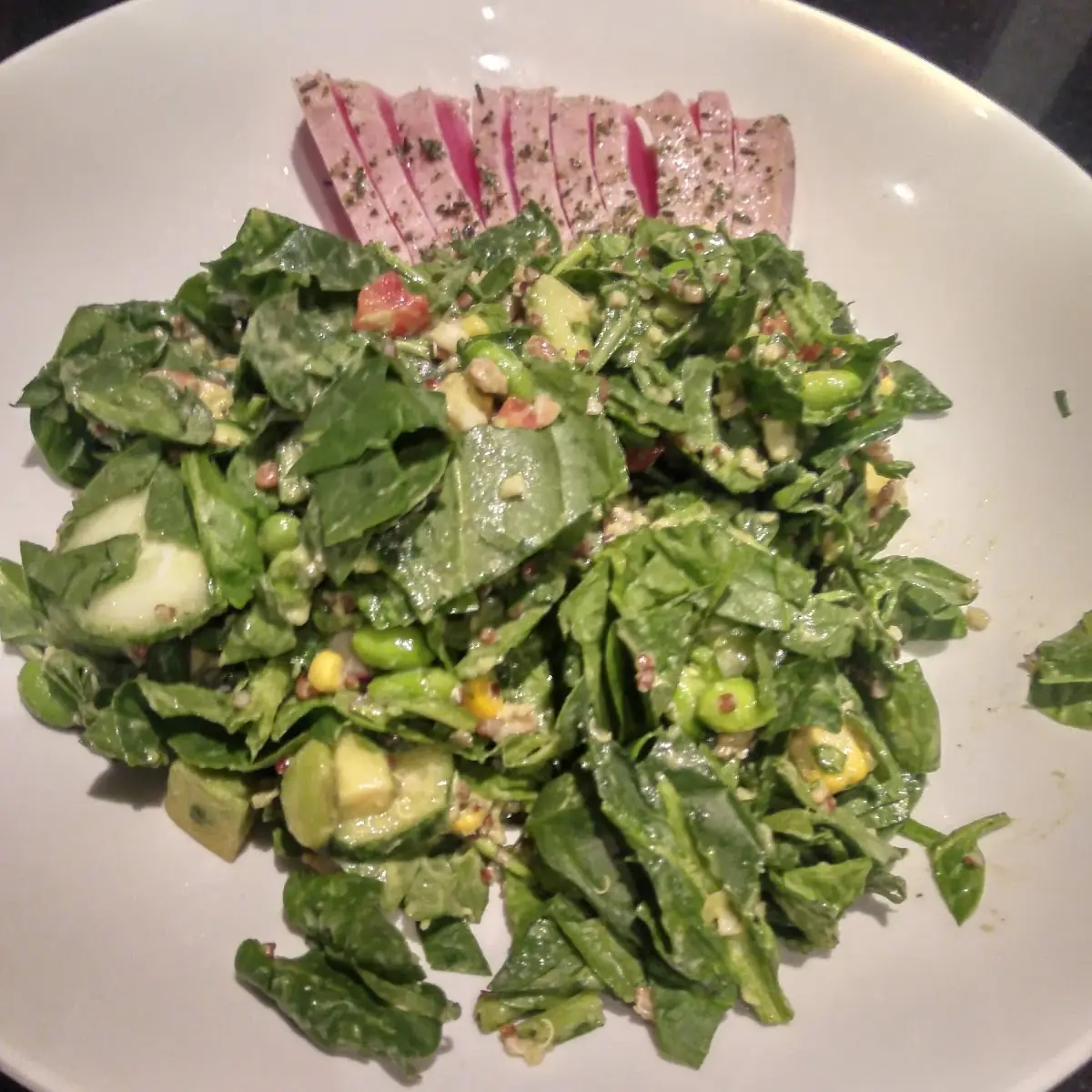 Seared Tuna Superfoods Salad