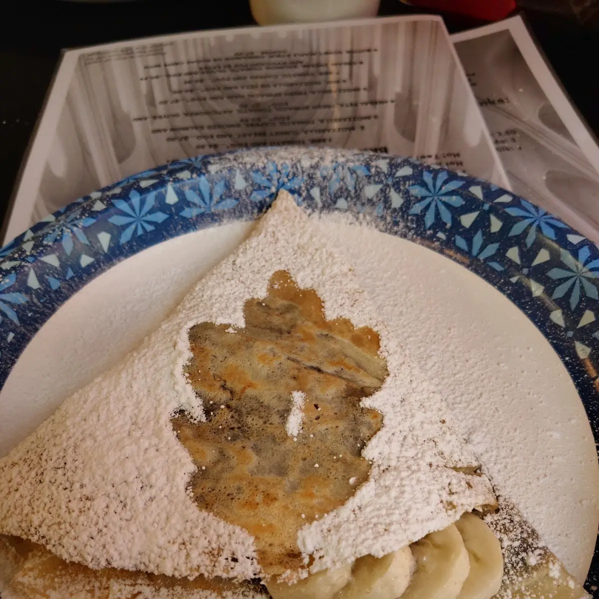Dark Belgian Chocolate Crepe