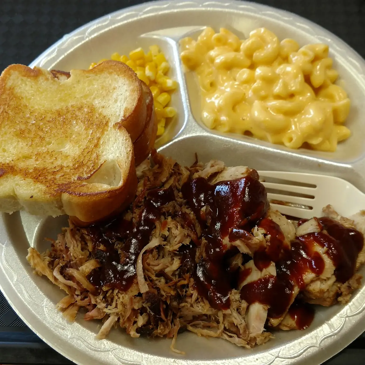 Pulled Pork Beef Brisket and Pulled Chicken