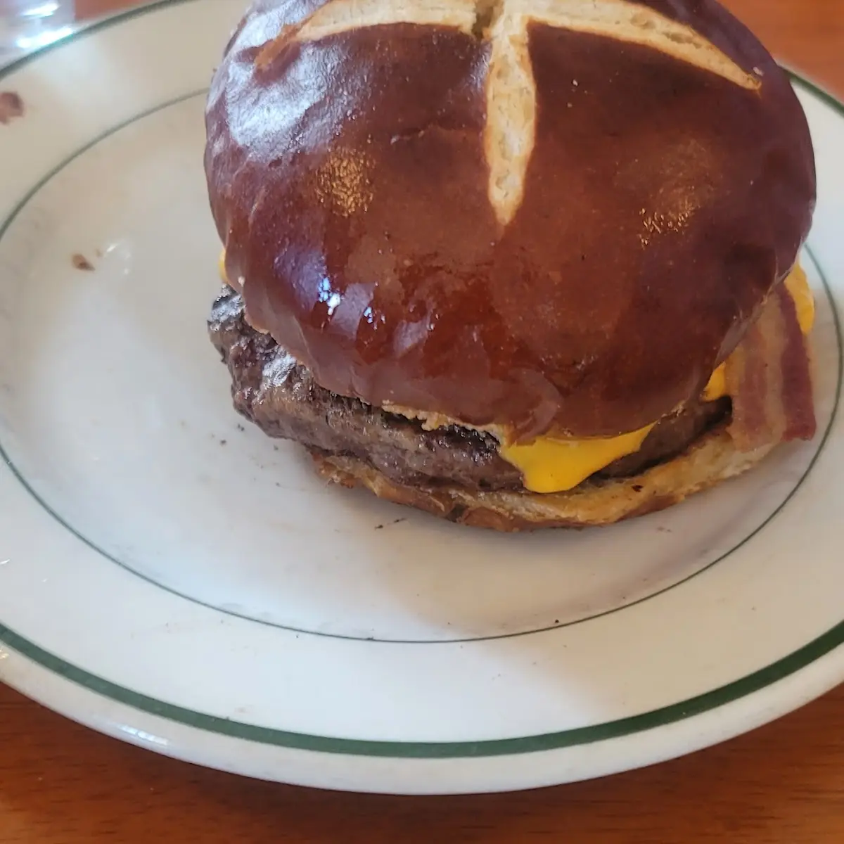Cheese Burger with Bacon