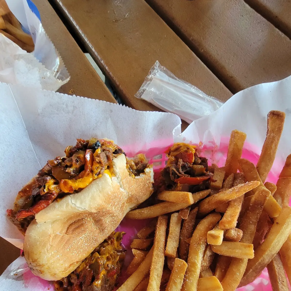 Philly Cheese Steak Sandwich