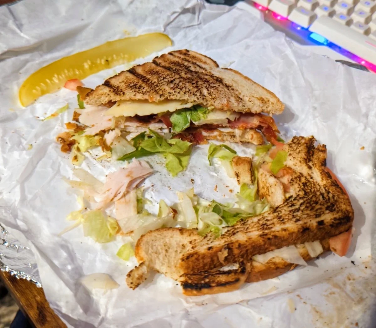 Ham Cheese On Wheat