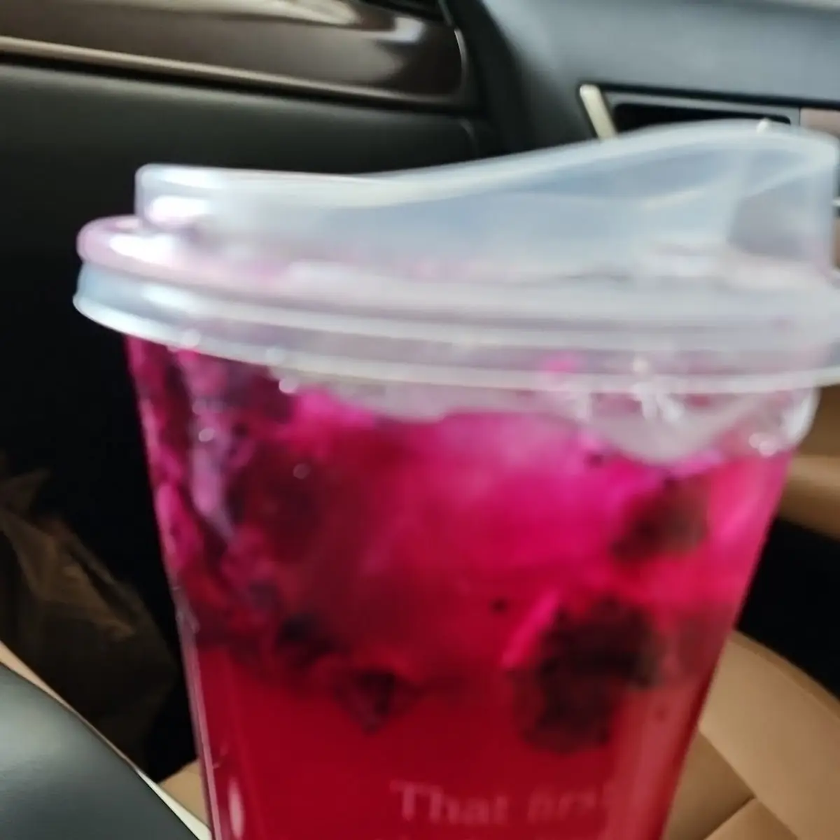 Mango Dragon Fruit with Lemonade