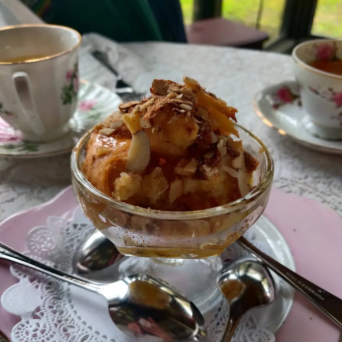 Amaretto Bread Pudding