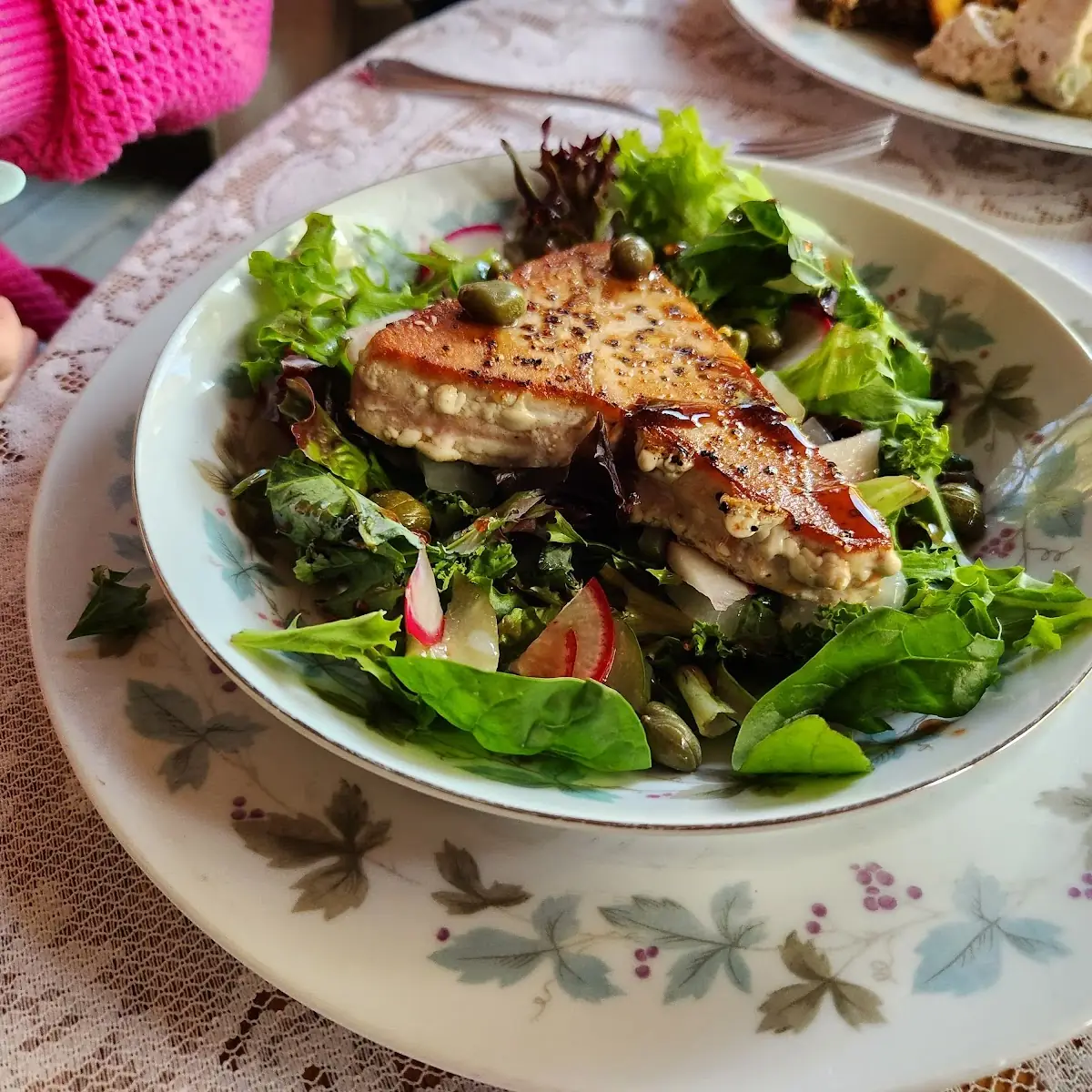 Chicken Salad Served With