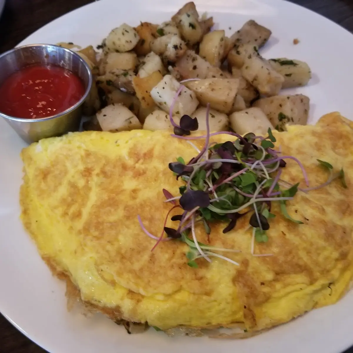 Omelet with Home Fries