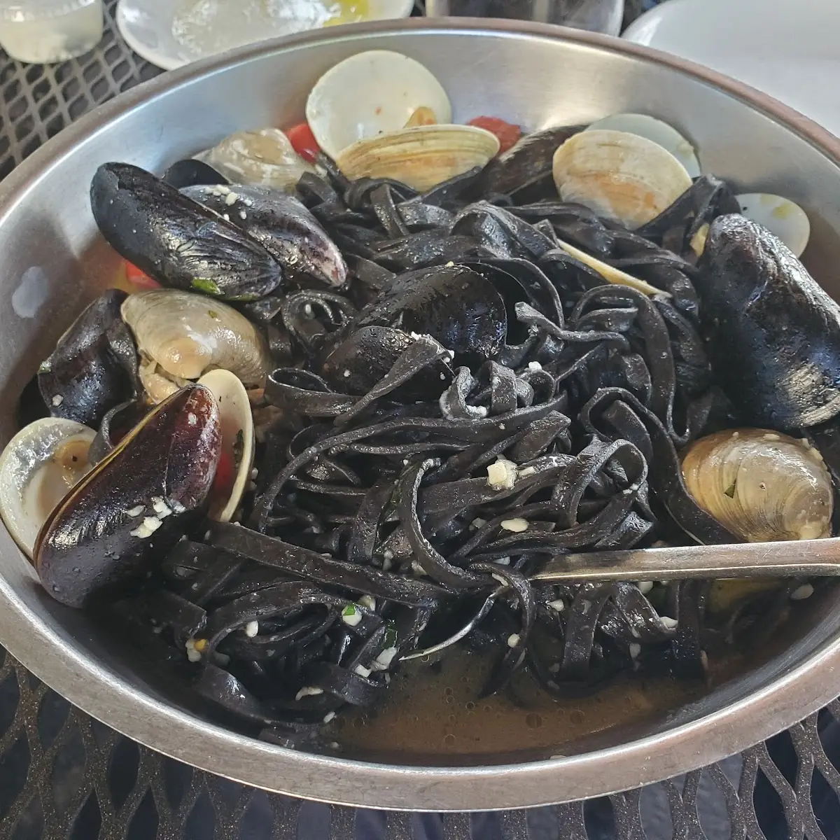Squid Ink Penne Pasta