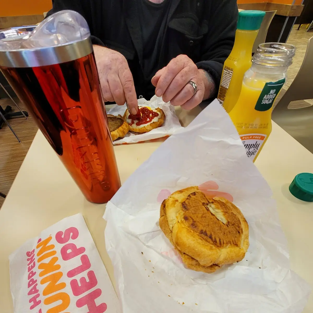 Sausage Egg & Cheese Croissant