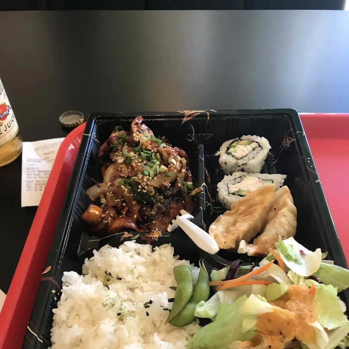 513-B Spicy Teriyaki Chicken Bento