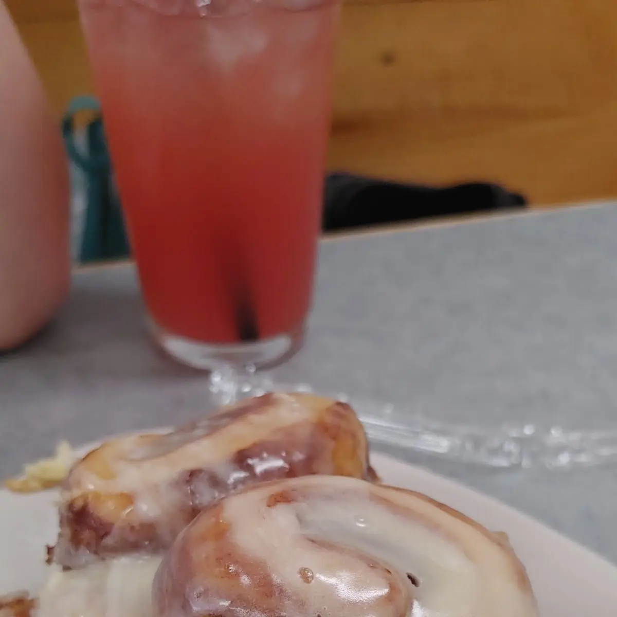Glazed Cinnamon Roll