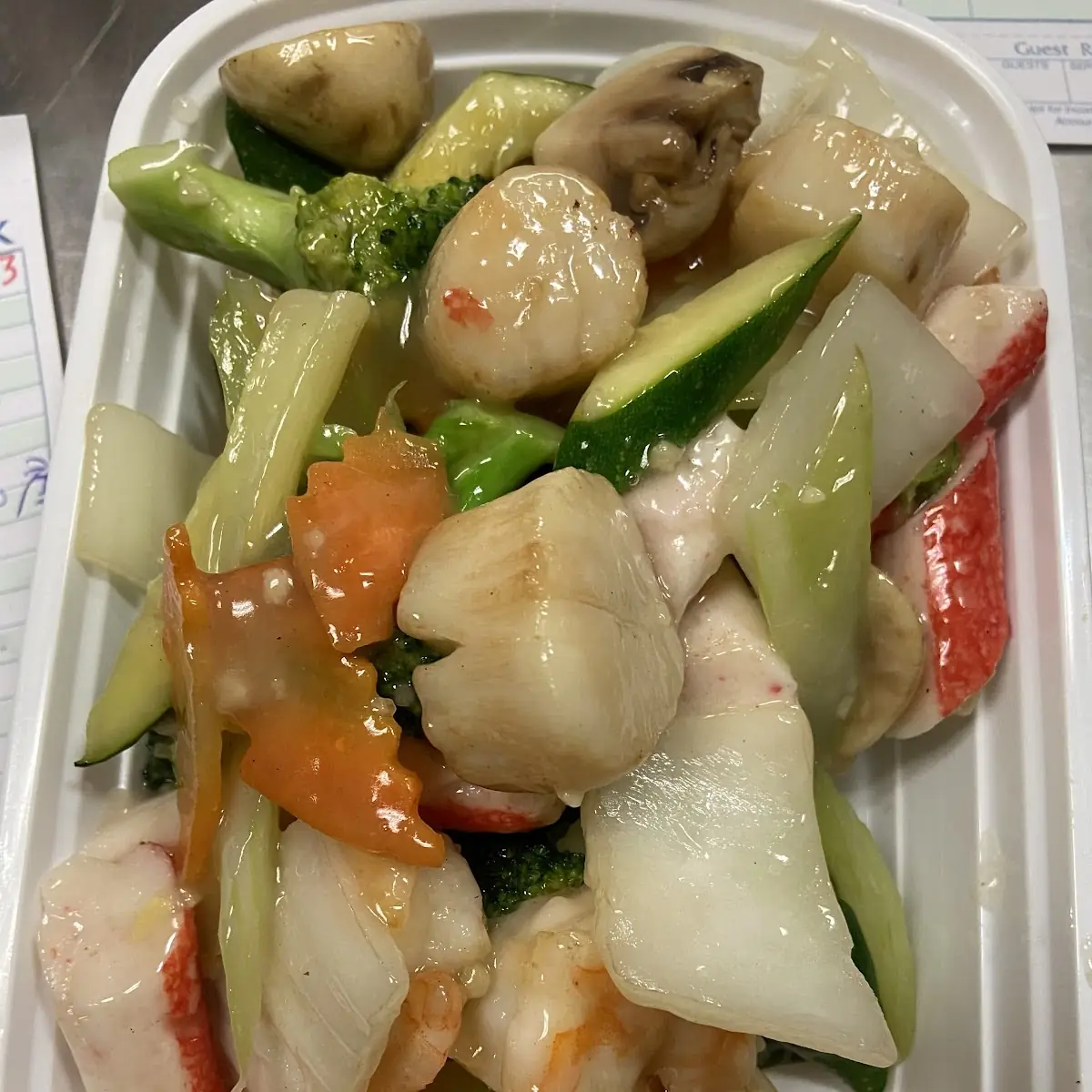 Shrimp w Mixed Vegetable 6 99