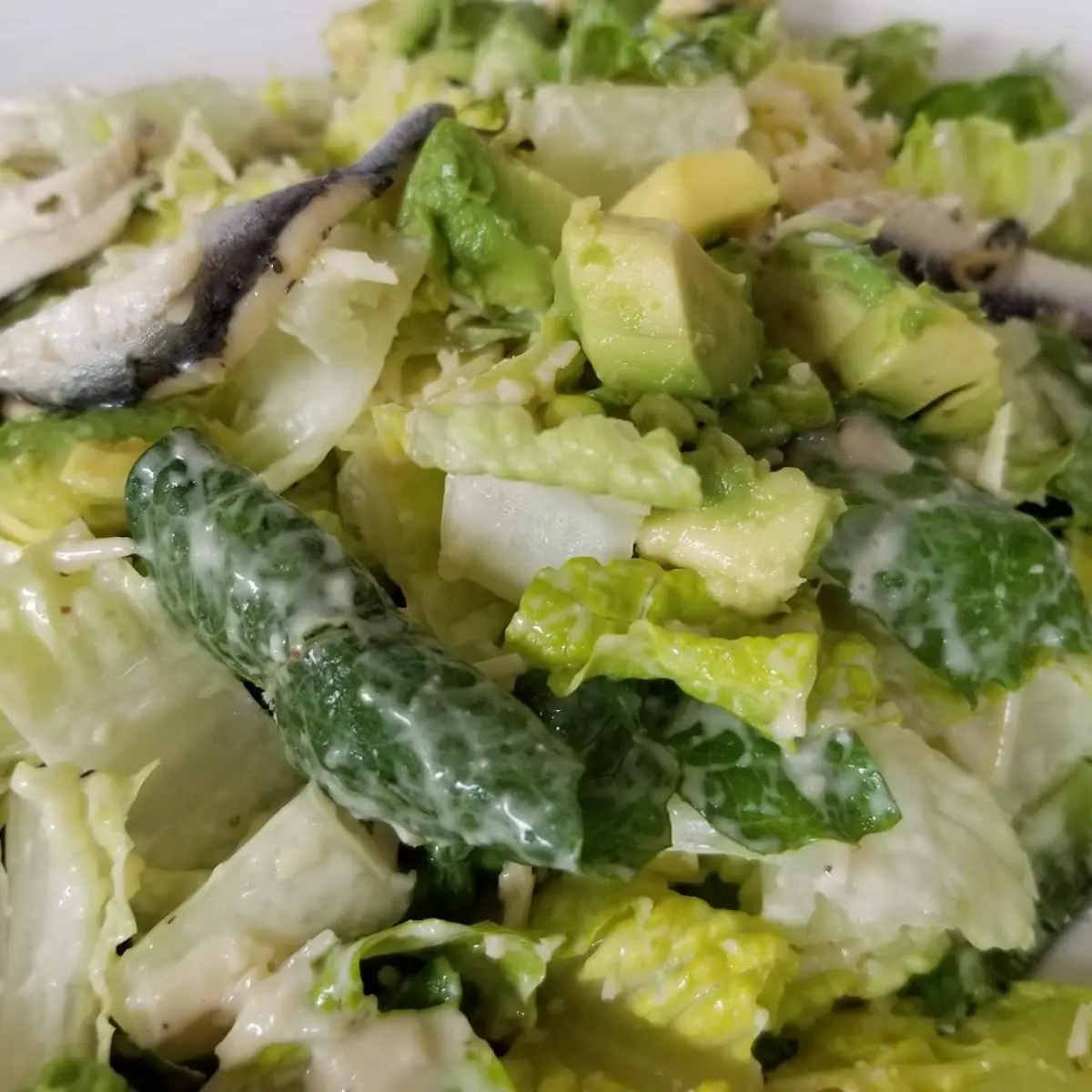Caesar Salad w Anchovies