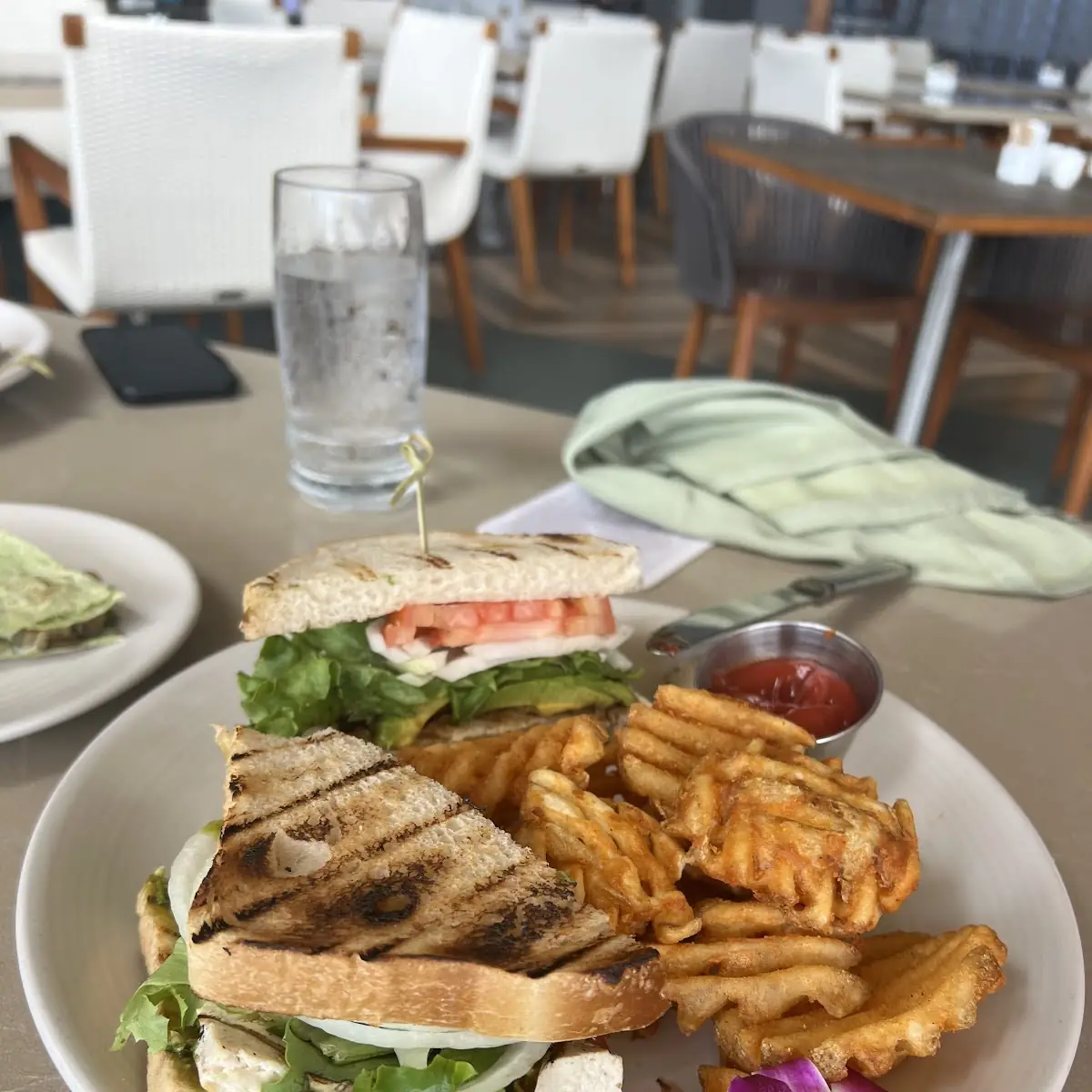 Grilled Tofu Burger