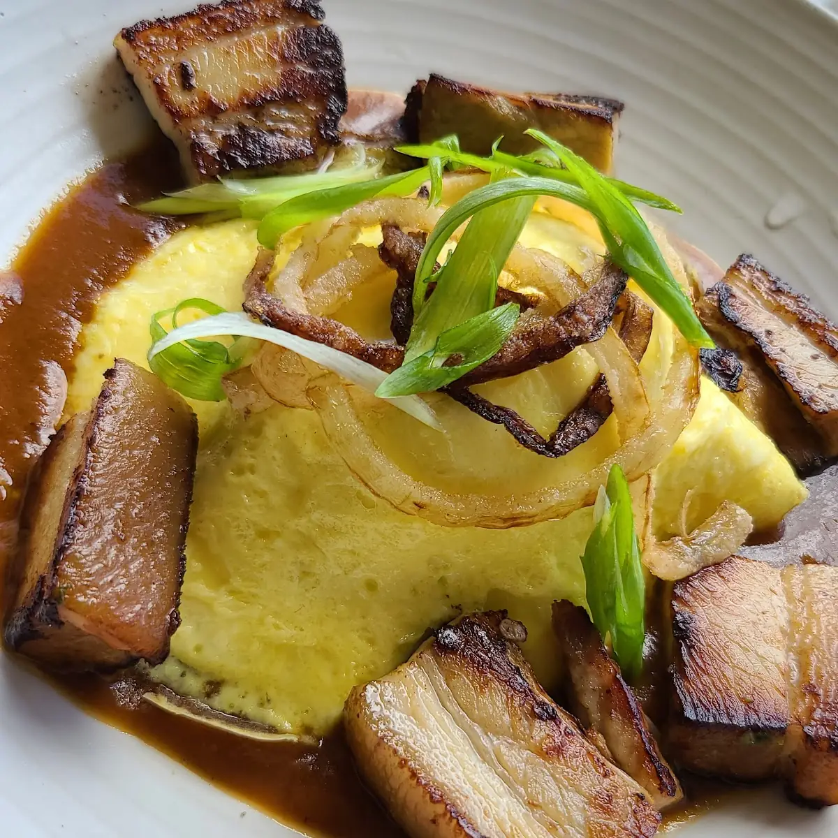 Pork Belly Loco Moco