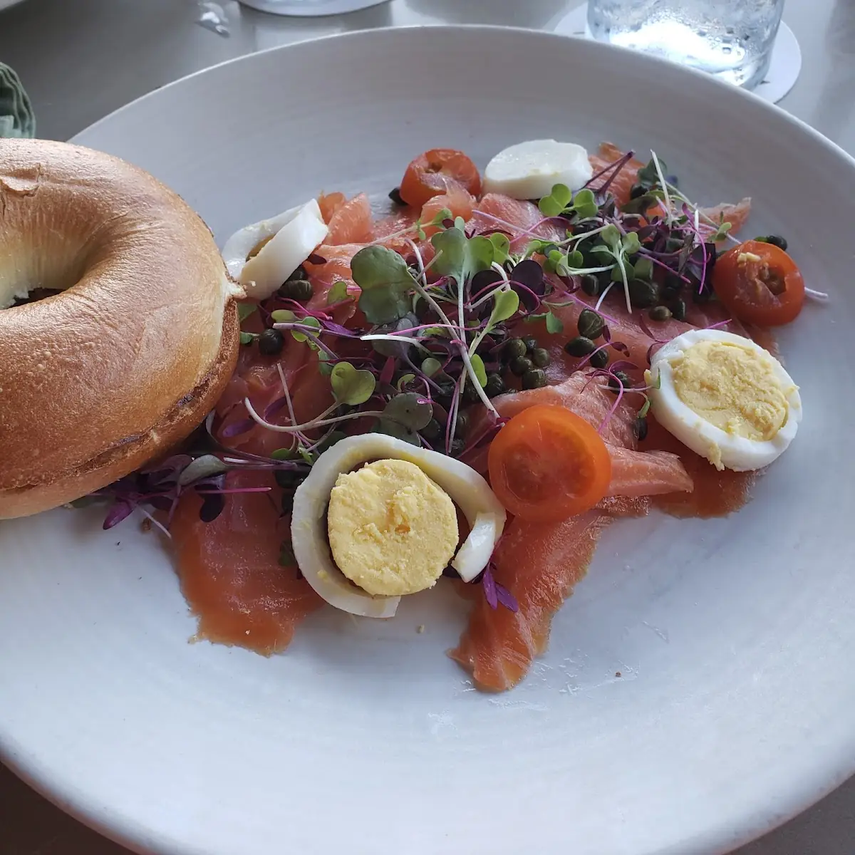 Smoked Salmon and Eggs