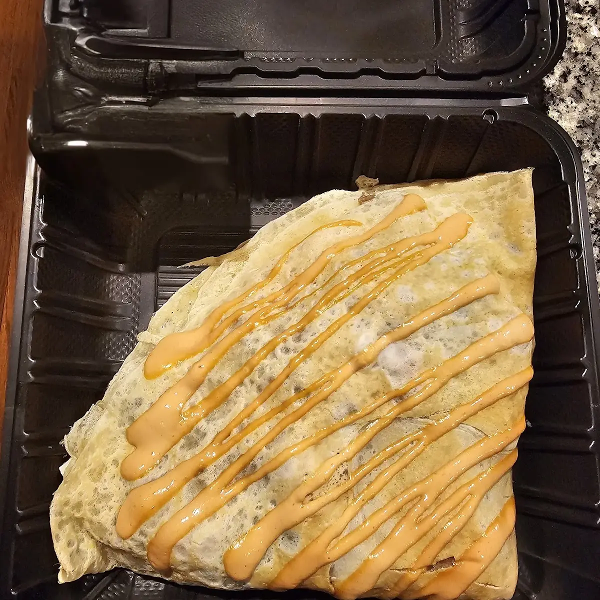 Bacon Cheeseburger Crepe
