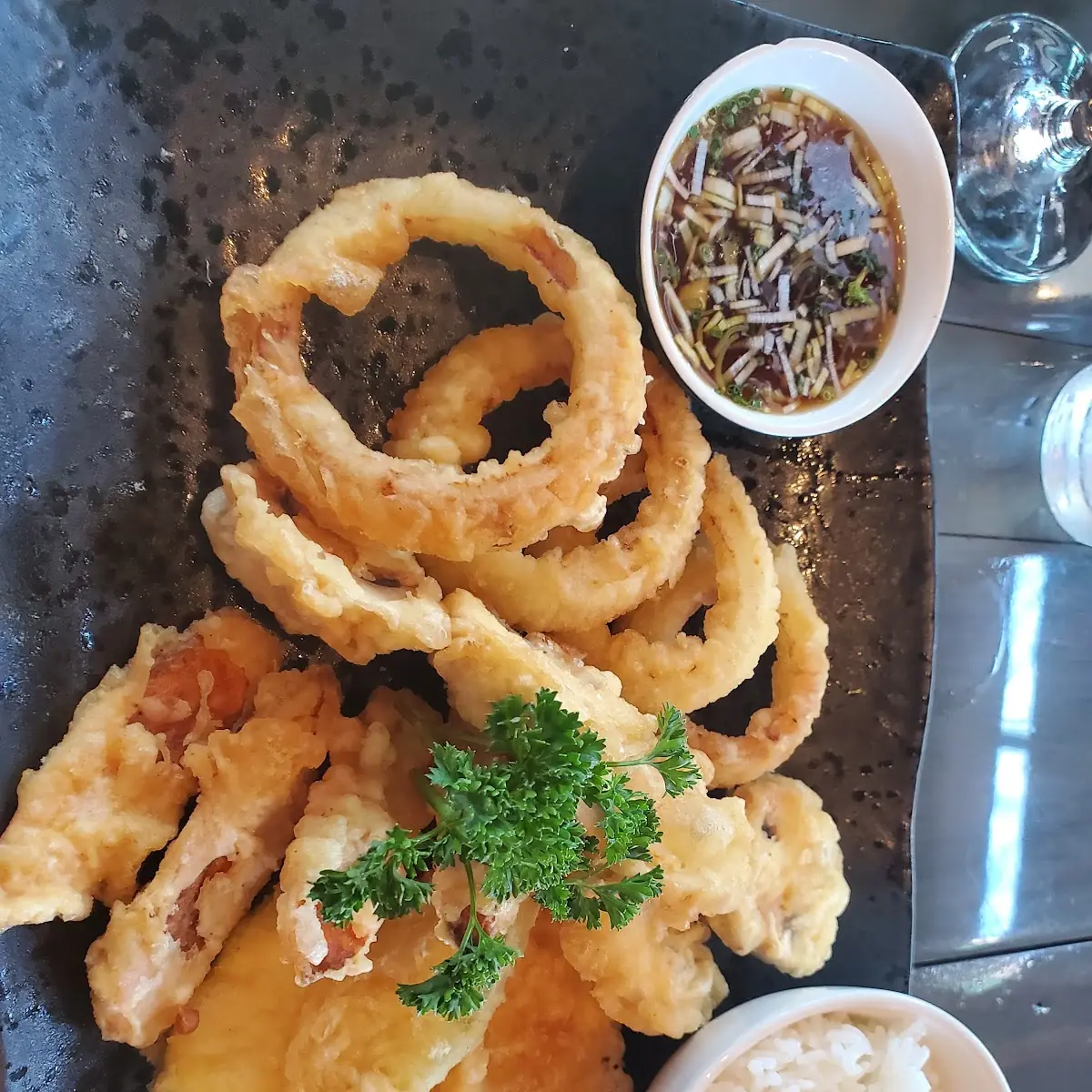 Vegetable Tempura Entree