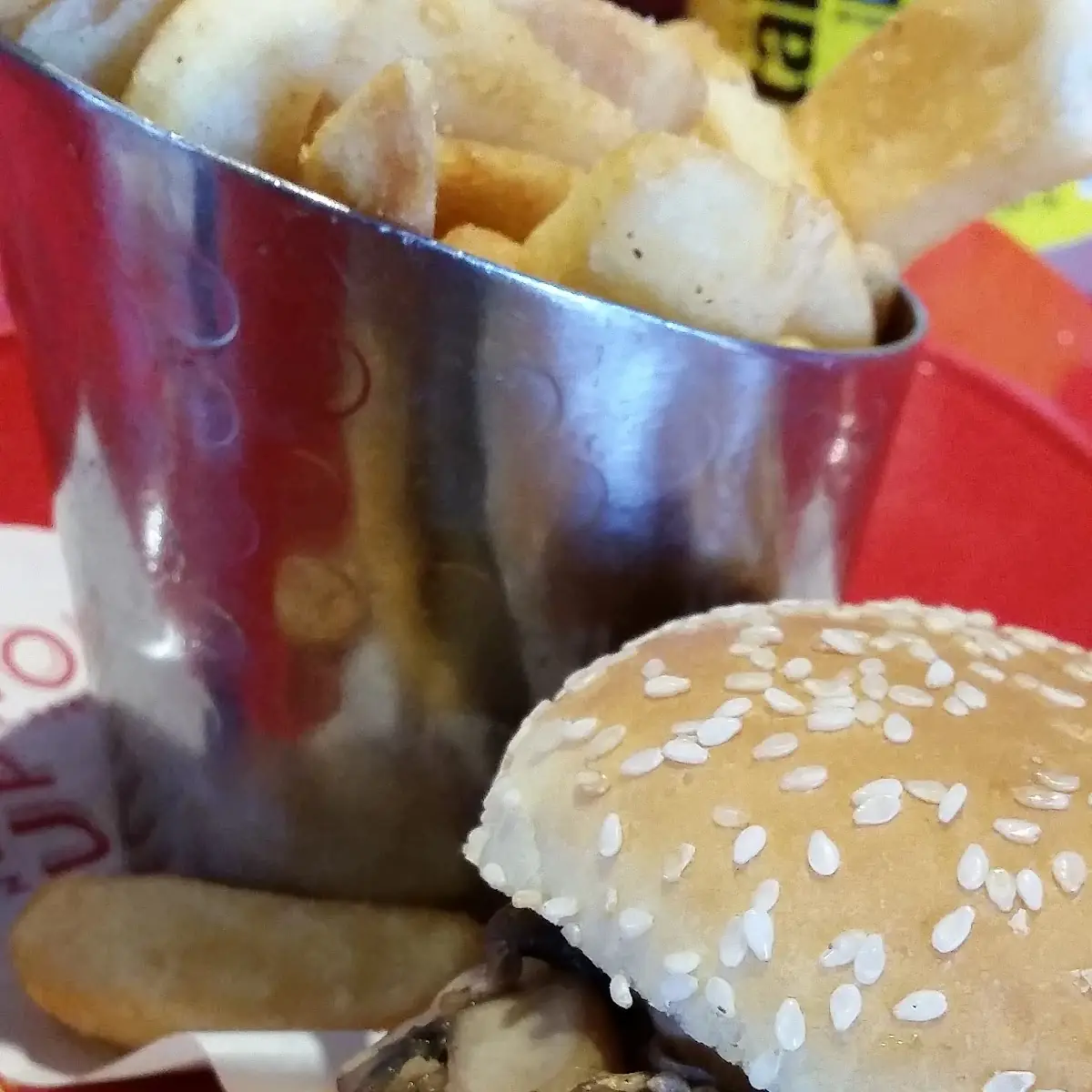 Mushroom Swiss Burger