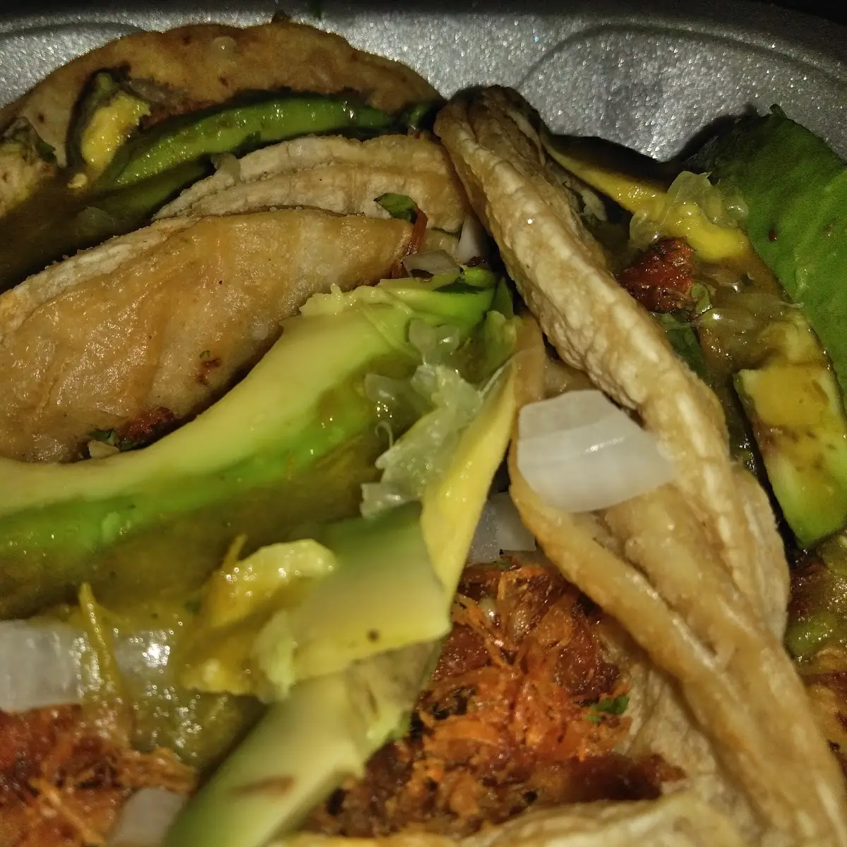 Al Pastor Tacos with Avocado