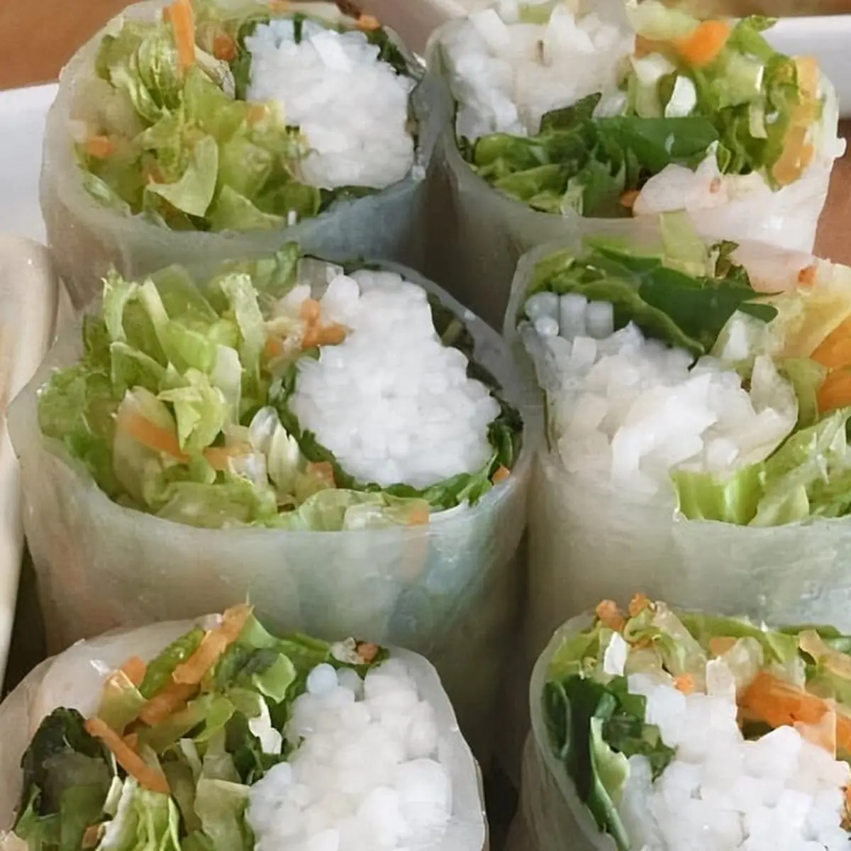 Fresh Shrimp Spring Rolls