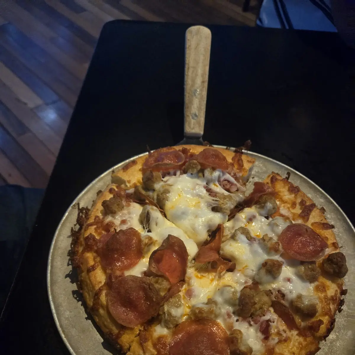 Meat Pizza Deep Dish