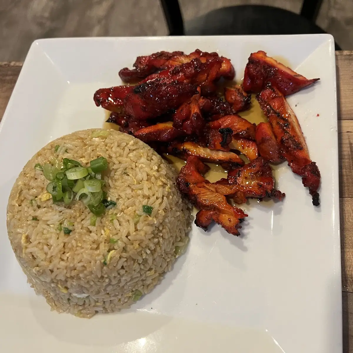 Grilled Chicken Fried Rice