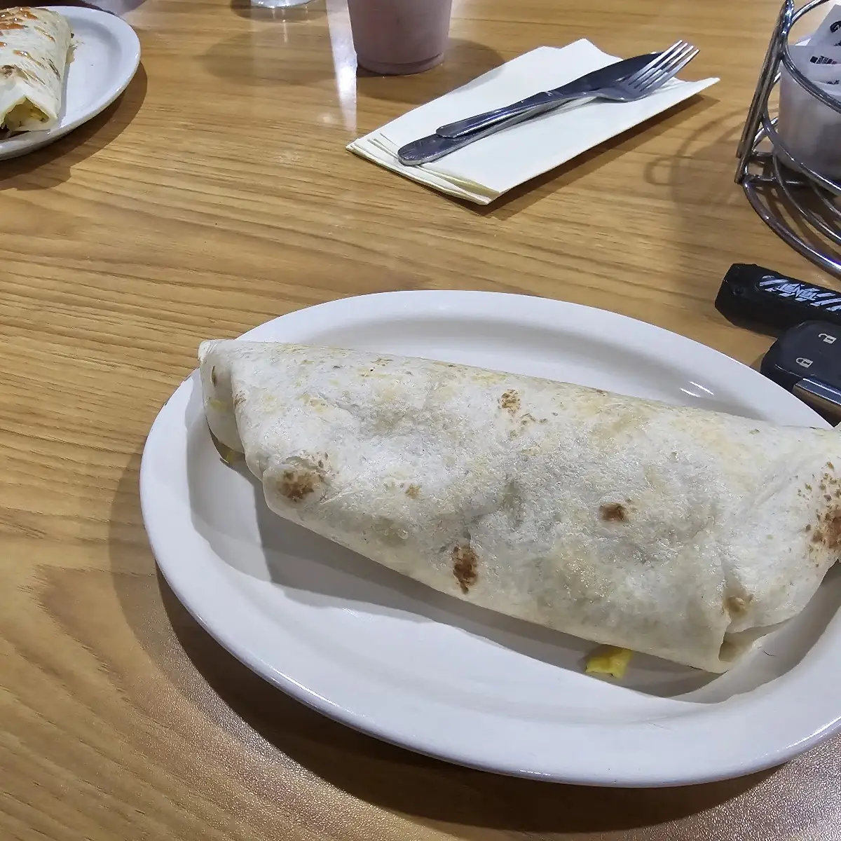 Sausage Breakfast Burrito