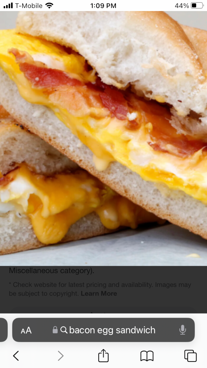 Bacon Egg & Cheese