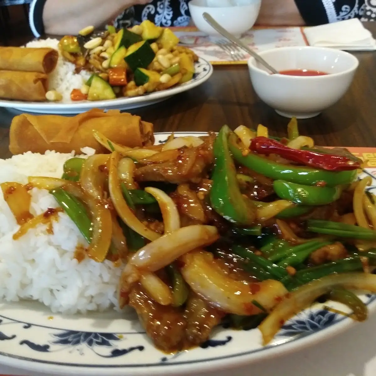 Szechuan Chicken Combo Plate