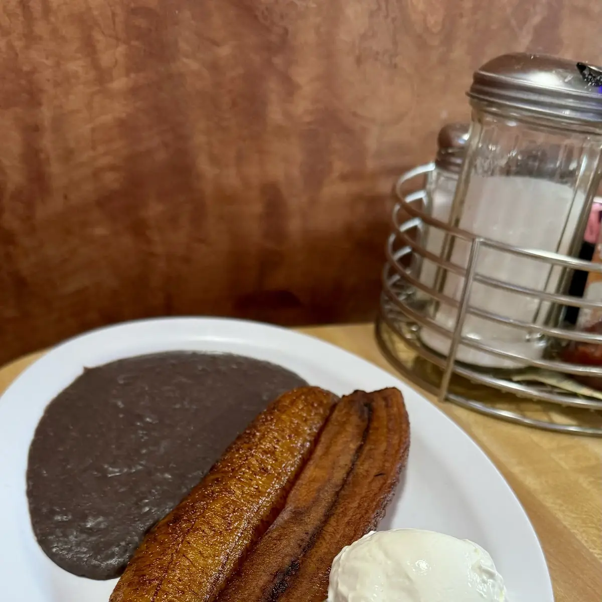 Black Beans and Sour Cream