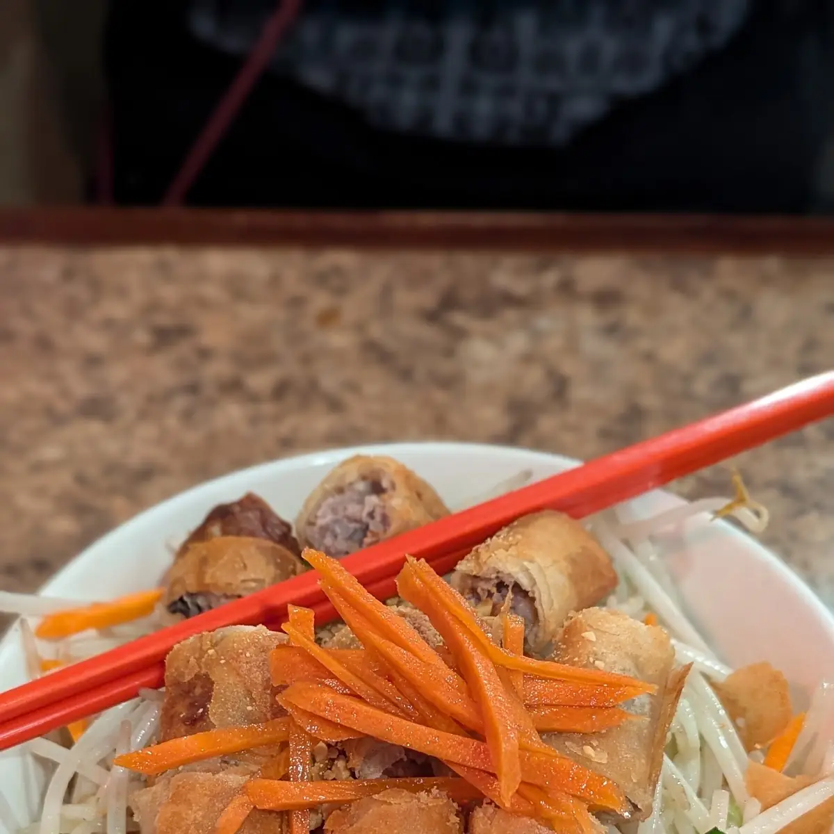 Spring Roll Rice Noodle Bun Cha Gio