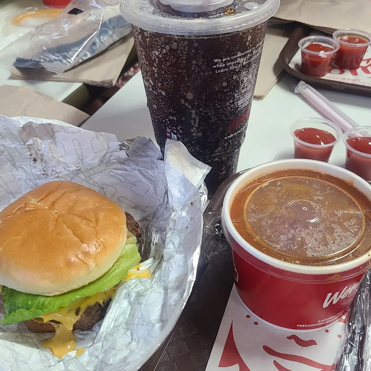 Dave's Double Cheeseburger