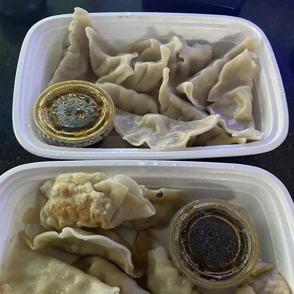 8 Piece Home Made Dumpling Steamed