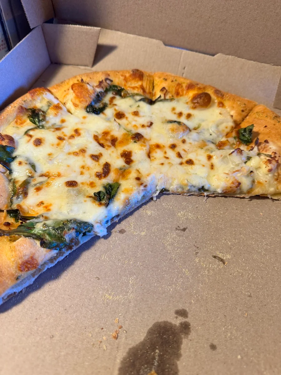 Spinach Pizza