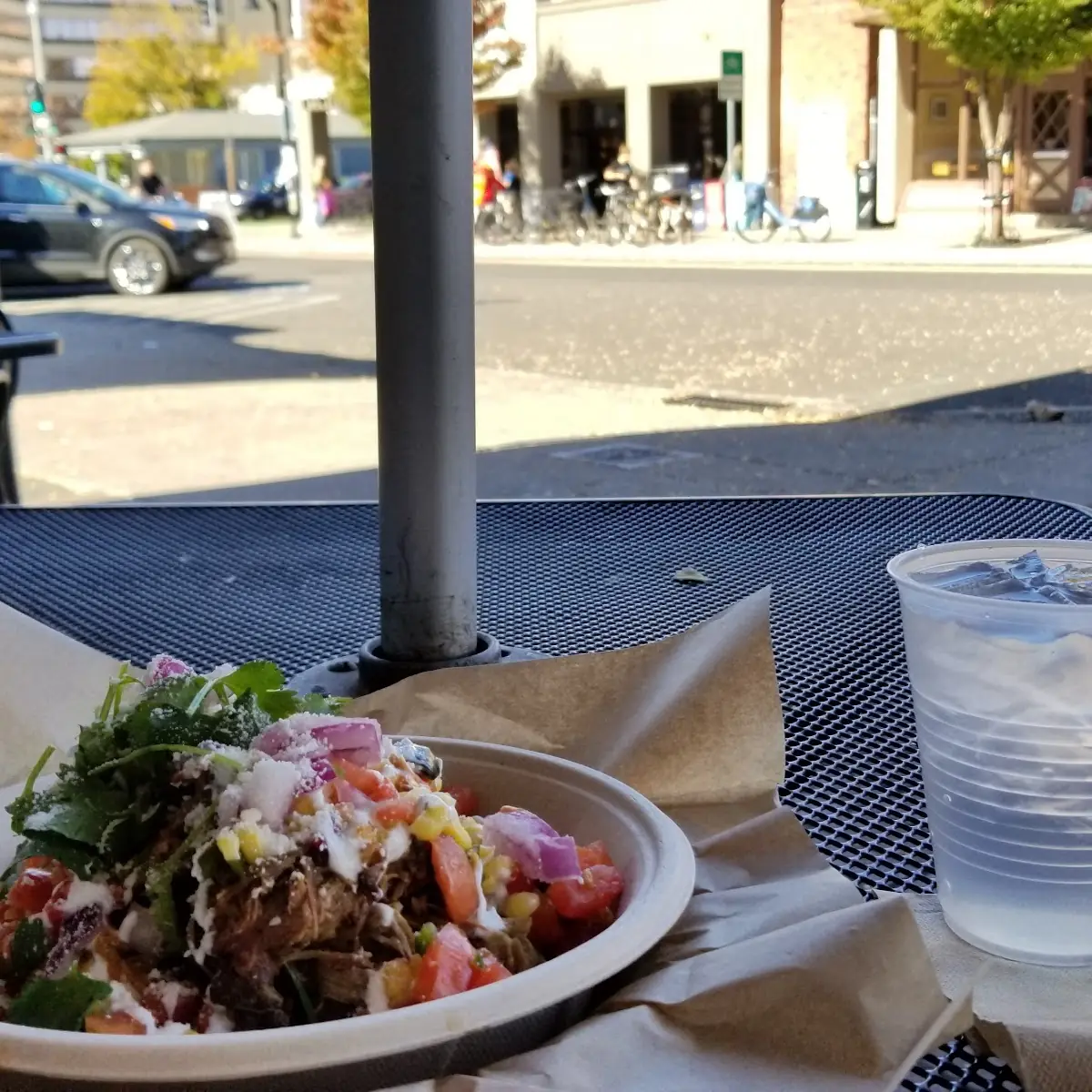 Burrito Bowl with Bell Peppers