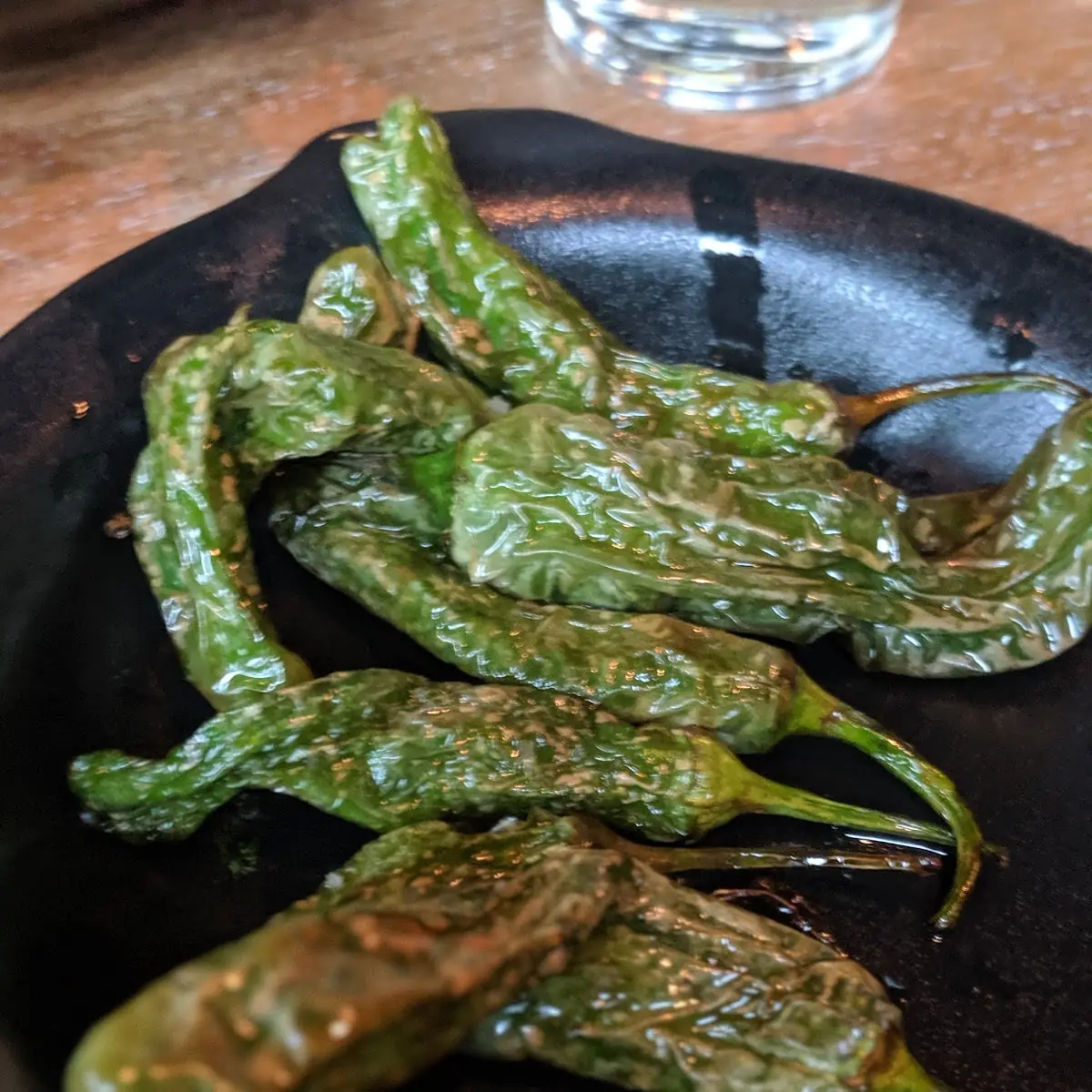Blistered Shishito Peppers Fleur De Sel