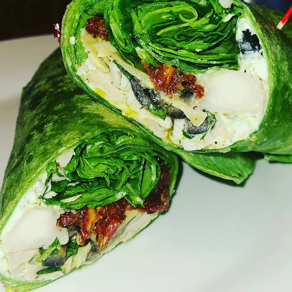 Pesto Chicken Wrap