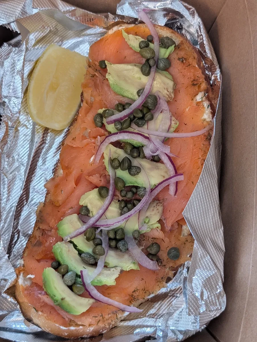 Smoked Salmon Toast