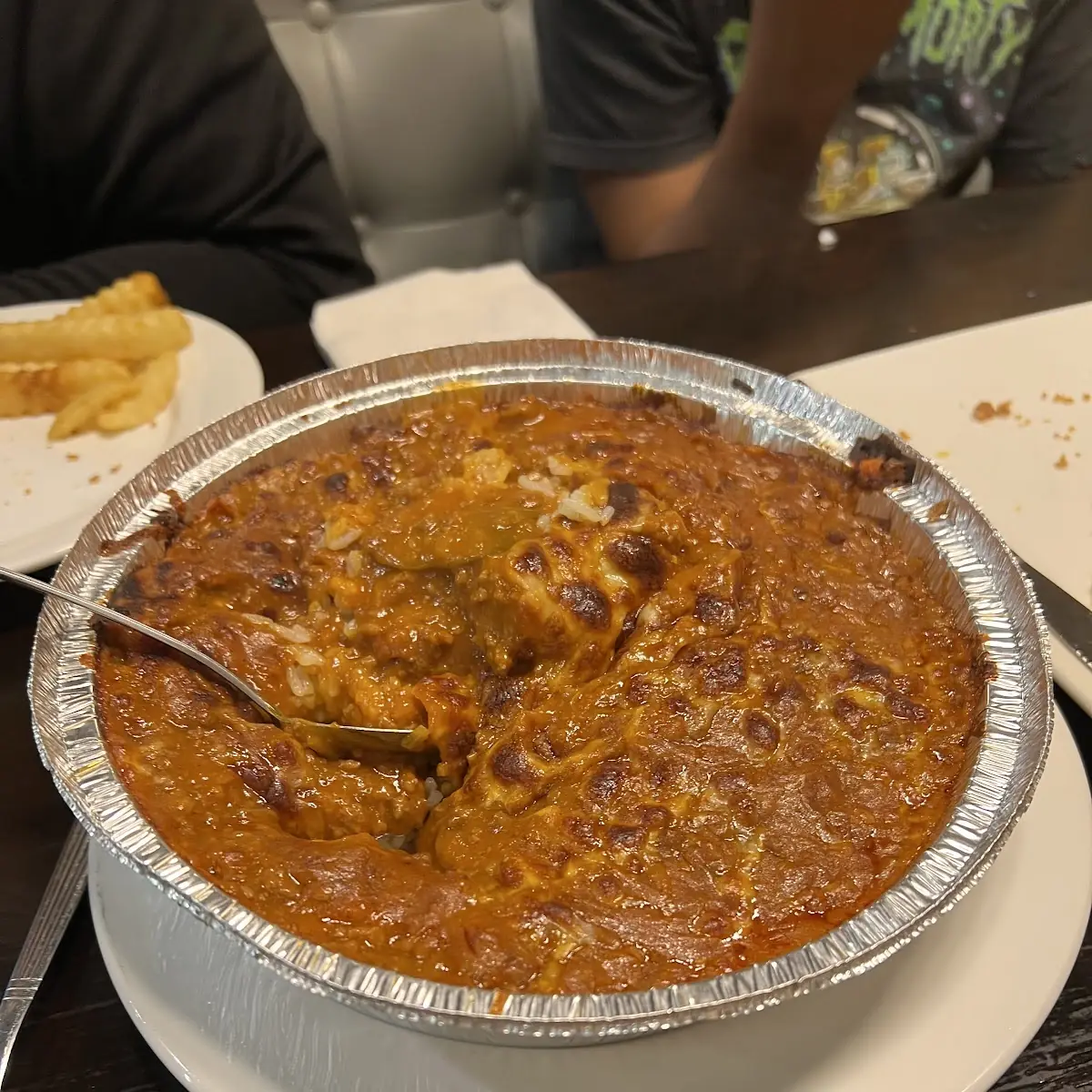 Bake Chicken and Spaghetti