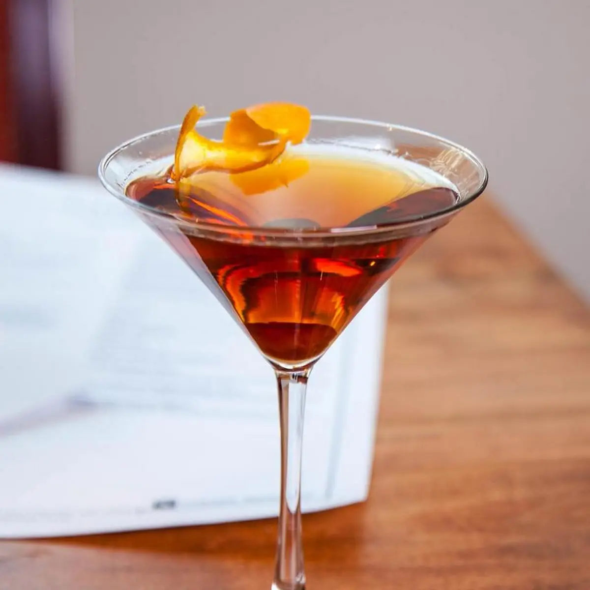 Barrel-Aged Manhattan