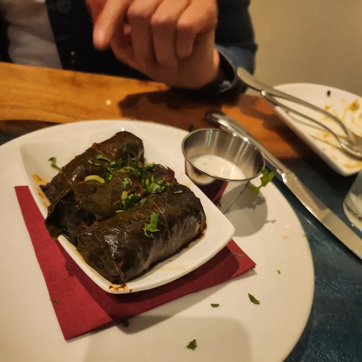 Vegan Wild Mushroom Grape Leaves 3