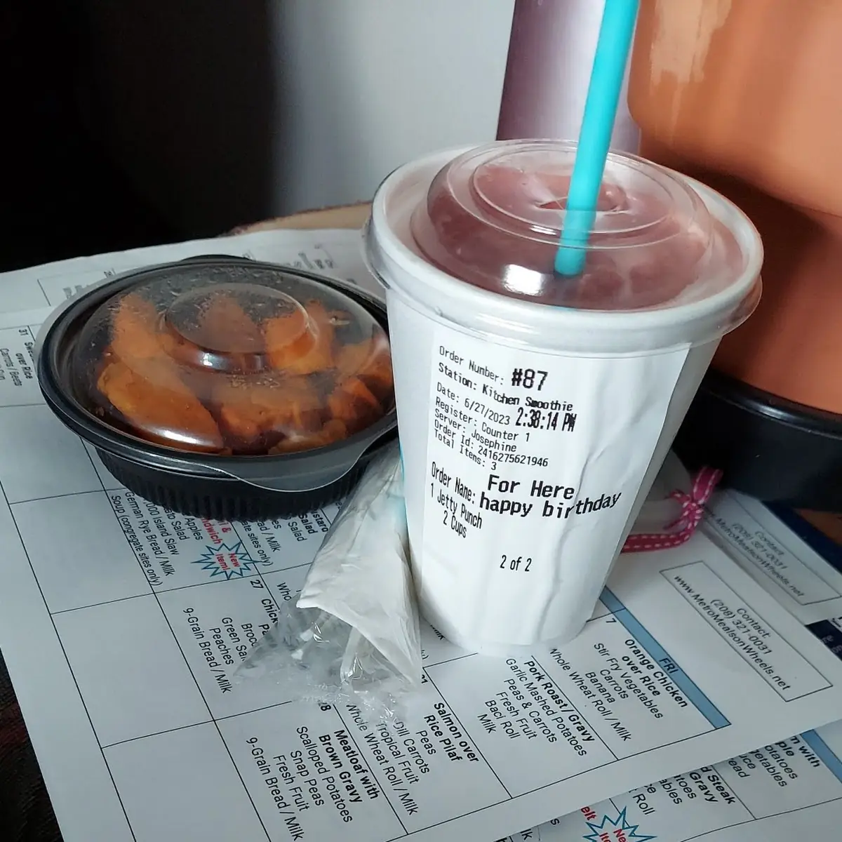 Strawberry Banana Smoothie
