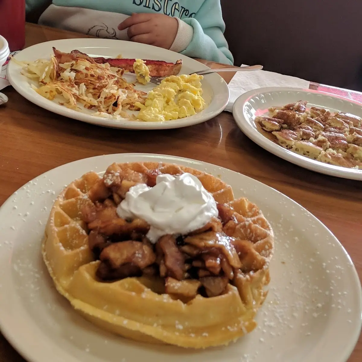 Cinnamon Apple Waffle