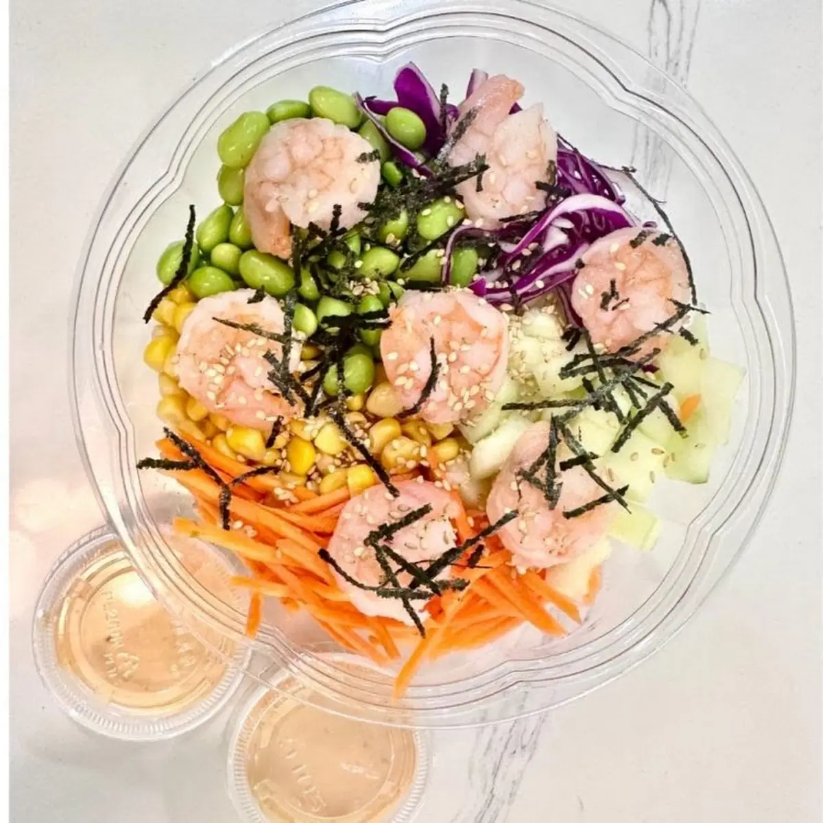 Fresh Salmon and Mango Poke Bowl