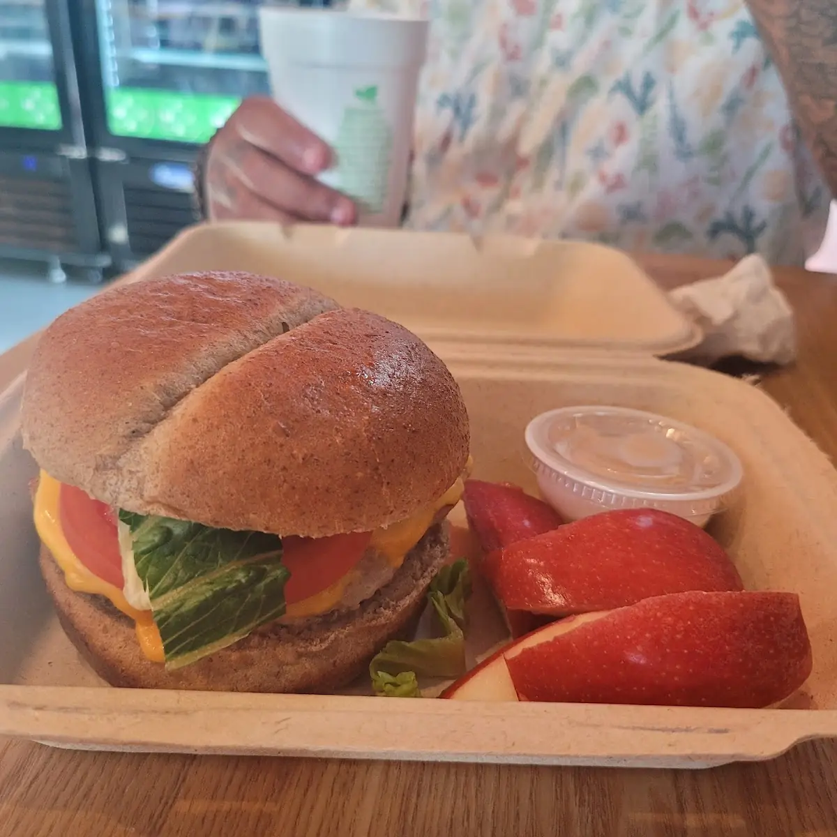 Turkey Burger Combo