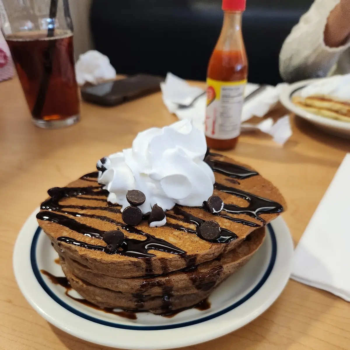 Chocolate Chip in Pancakes
